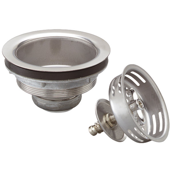 Keeney Stainless Steel Turn to Seal Basket Strainer Assembly 1433SS