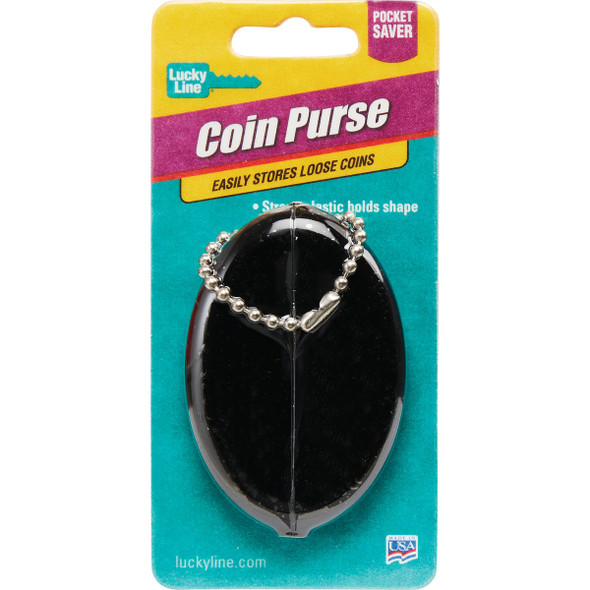Lucky Line Plastic Steel 2 In. x 3 In. Squeeze Coin Holder 94101 577637