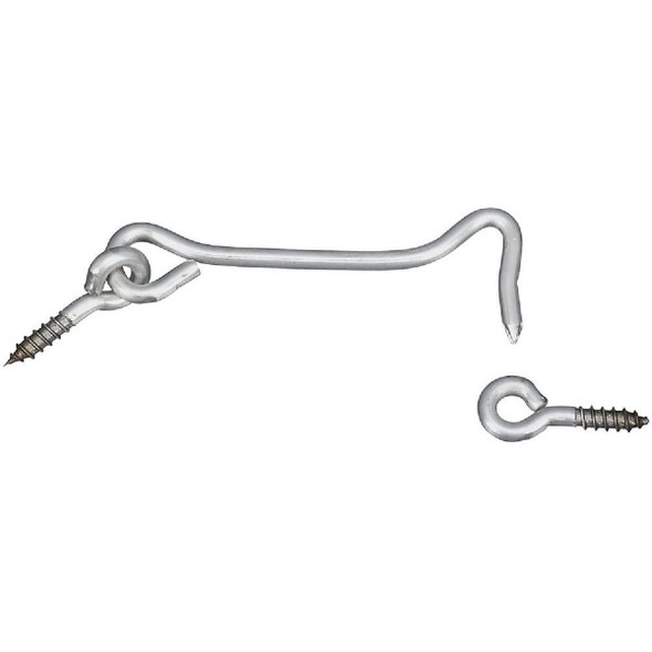 National Hardware Stainless Steel 4 In. Hook & Eye Bolt N348-417