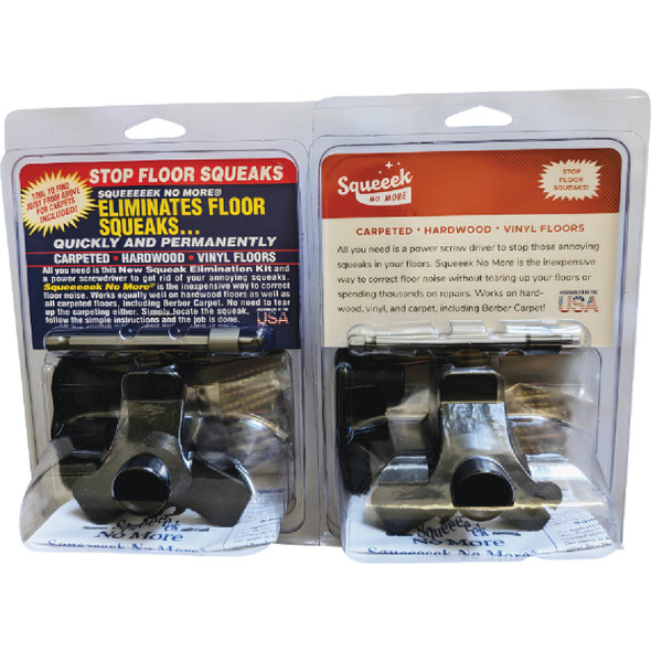 Squeek No More Squeaky Floor Screw Repair Kit