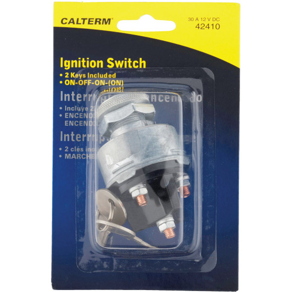 Calterm 4-Position Starter Ignition Switch (2 Keys Included) 42410 570249
