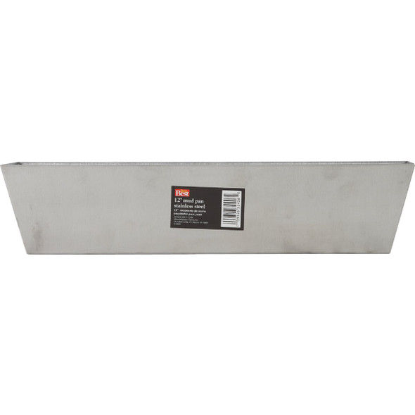 Do it Best 12 In. Stainless Steel Mud Pan 307246 307246