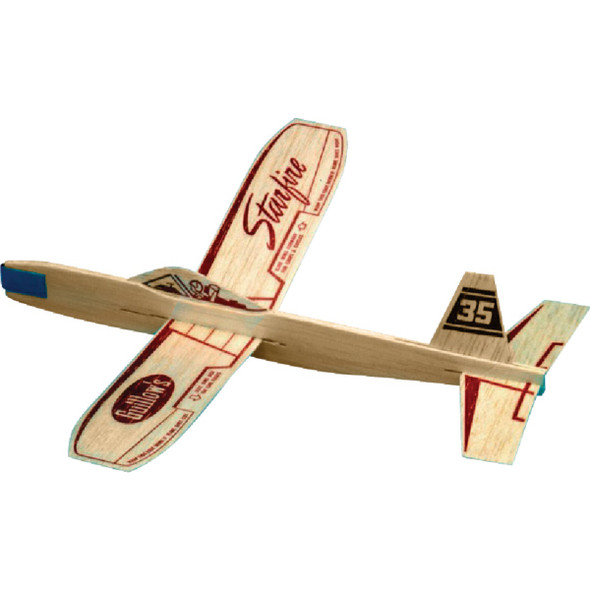 Paul K Guillow Starfire 12 In. Balsa Wood Glider Plane 35 Pack of 24
