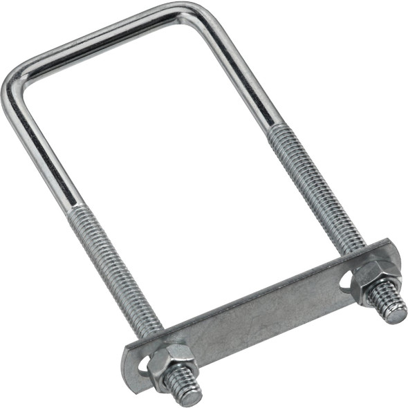 National Hardware 5/16 In. x 2 In. x 5 In. Zinc Square U Bolt N222-364 Pack of 5
