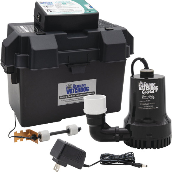 The Basement Watchdog Special Backup Sump Pump BWSP