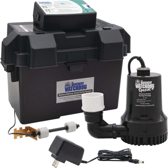 The Basement Watchdog Special Backup Sump Pump BWSP