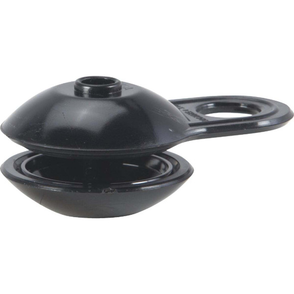 Gosport Grommet Black Recycled Polymers Tarp Grabber, (4-Pack) TG