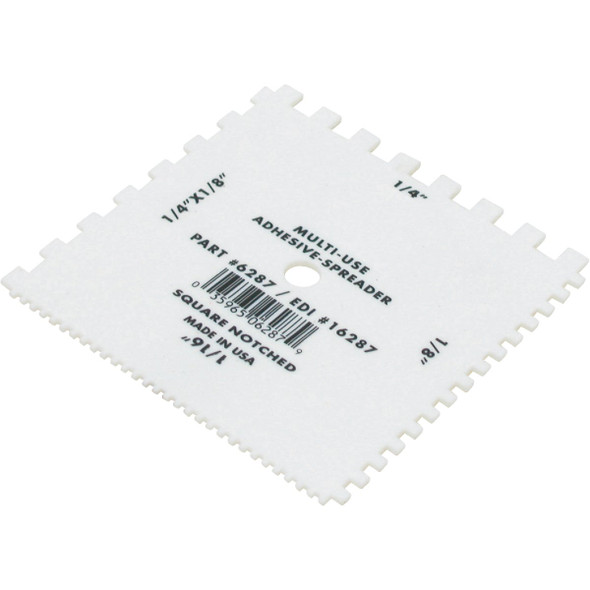 Marshalltown QLT Various Square-Notch Disposable Adhesive Spreader 16287