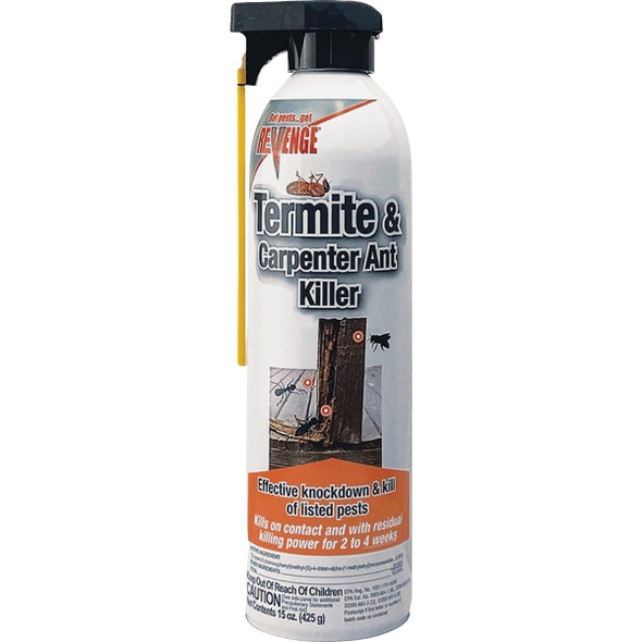REVENGE 15 Oz. Ready To Use Aerosol Spray Termite & Carpenter Ant Killer 4623