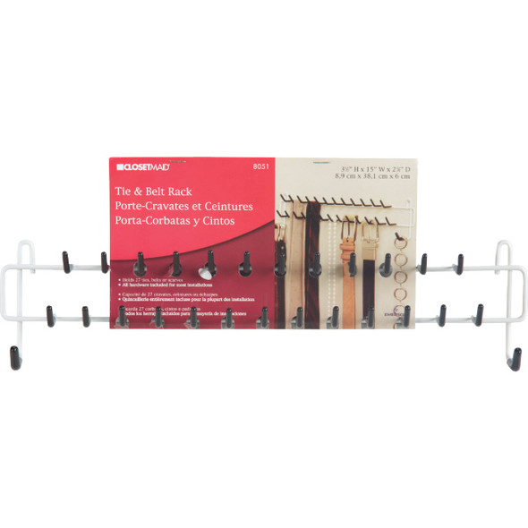ClosetMaid Tie and Belt Rack 805100