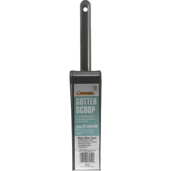 Frost King Polypropylene Black Gutter Scoop GS316 120367
