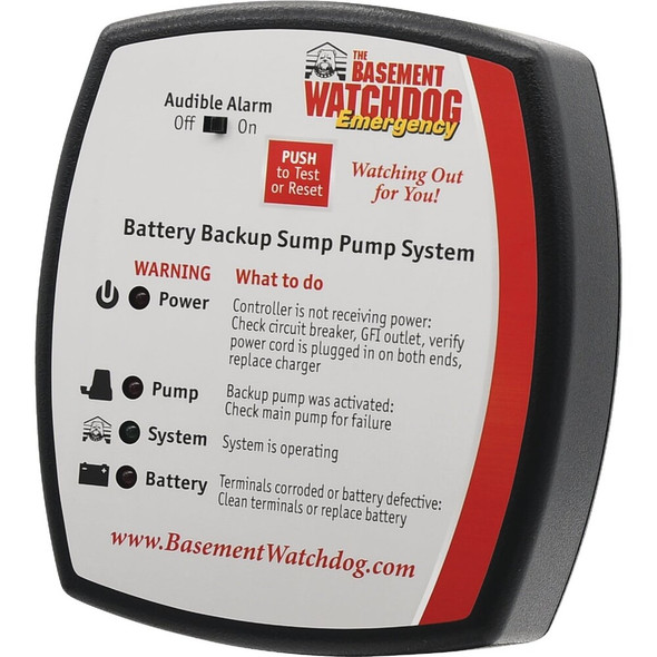 The Basement Watchdog Emergency Backup Sump Pump System BWE 453323