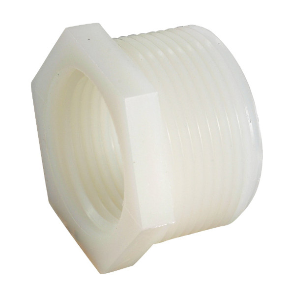 Anderson Metals 1-1/2 In. MIP x 1 In. FIP Nylon Bushing 53610-2416 Pack of 5