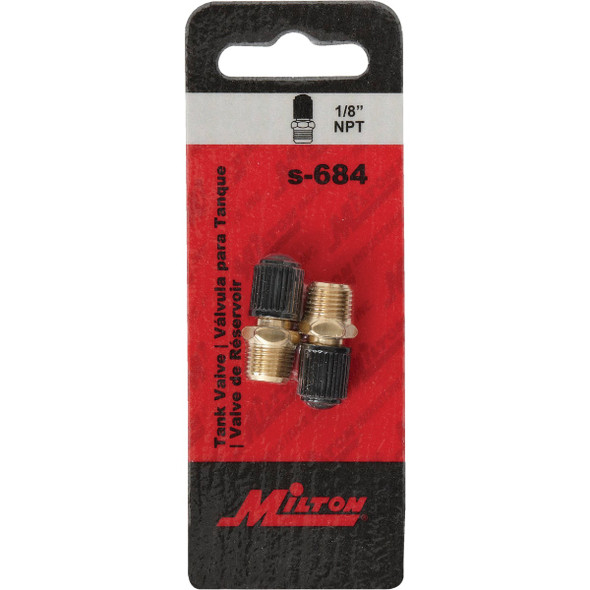 Milton 1-8 In. NPT Tank Valve S-684 582845