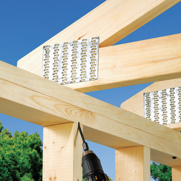 Fastenmaster Timberlok 6 In. Countersunk Hex Washer Structure Screw (12 Ct.)