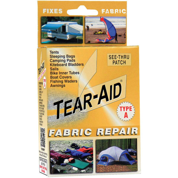 Tear-Aid Transparent Tent & Multi-Use Fabric Repair Kit K-KIT-A01-100