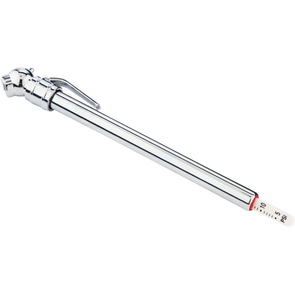 Custom Accessories 5-50 psi Chrome-Plated Tire Gauge 74446