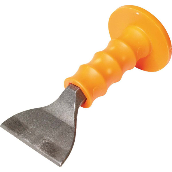 Mayhew Tools 3-1/2 In. x 7 In. Handguarded Brick Chisel 35105