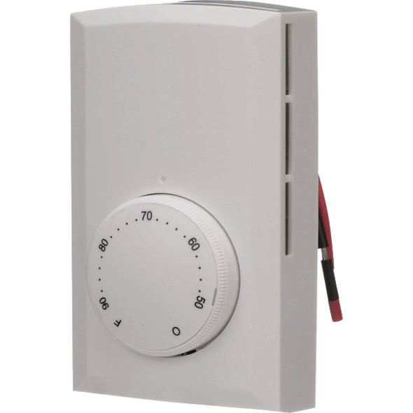Cadet 22A Mechanical Double Pole Wall Thermostat, White 08301