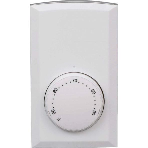 Cadet 22A Mechanical Single Pole Wall Thermostat, White 08300