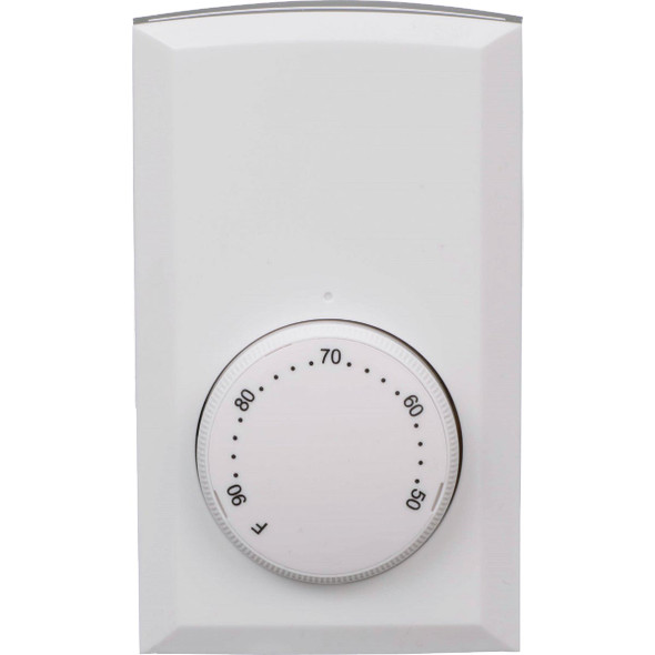 Cadet 22A Mechanical Single Pole Wall Thermostat, White 08300