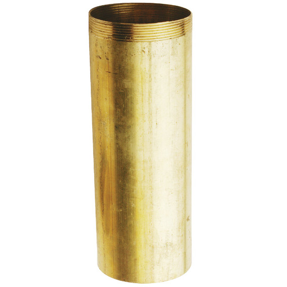Keeney 1-1/2 In. x 4 In. Rough Brass Threaded Tube 2129RBK