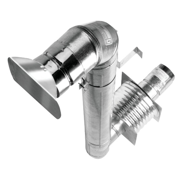 SELKIRK VP Pellet Pipe 3 In. Through the Wall Pellet Stove Pipe Kit SELKIRK VP Pellet Pipe 3 In. Through the Wall Pellet Stove Pipe Kit