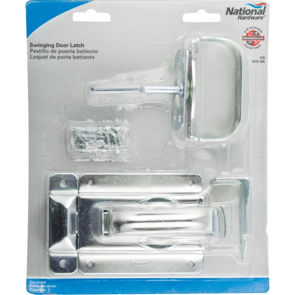 National Hardware Zinc Steel Swinging Door Latch N101-600 207074