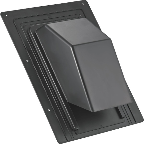 Lambro 4 In. Black ABS Plastic Exhaust Roof Vent 354R 264628
