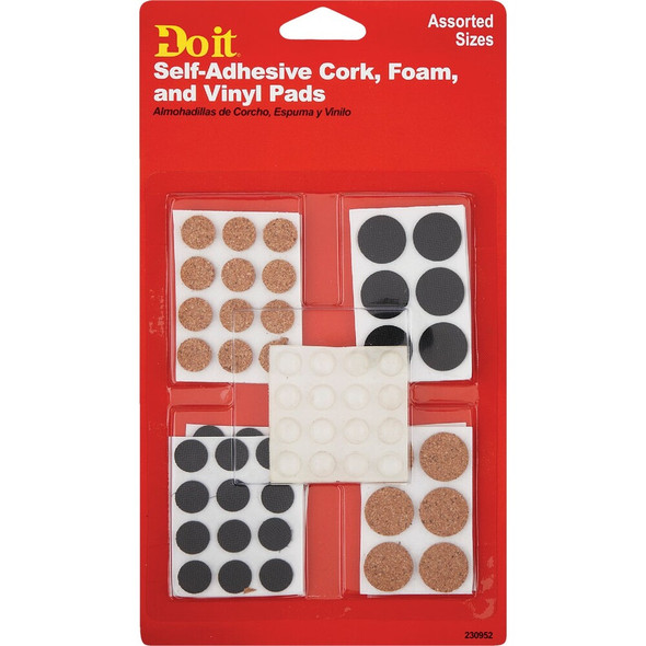 Do it Round Surface Guard Pad Assortment (27-Count) 230952 230952