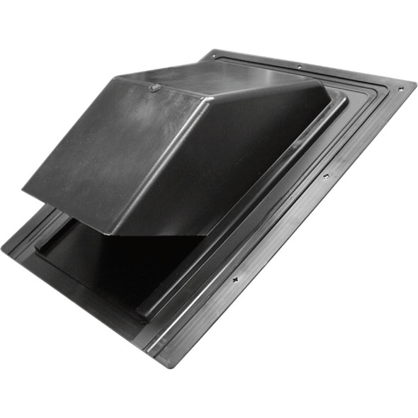 Lambro 7 In. Black ABS Plastic Exhaust Roof Vent 357