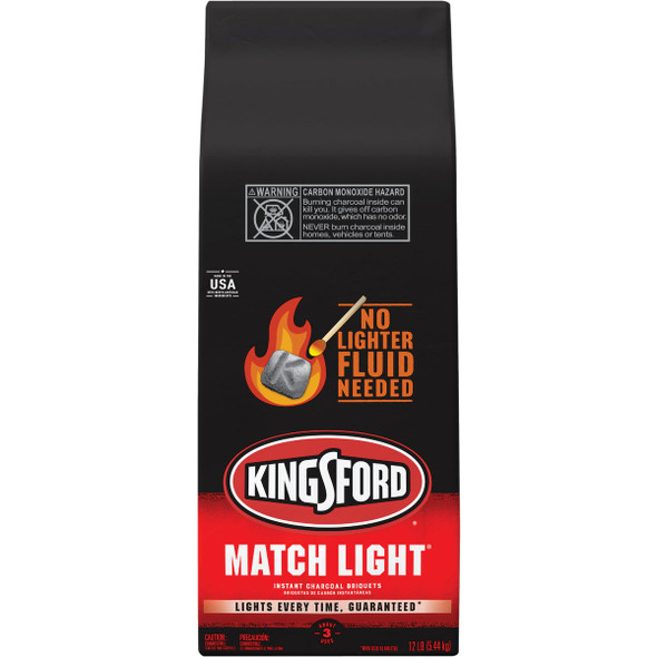 Kingsford Match Light 12 Lb. Briquets Charcoal 32090