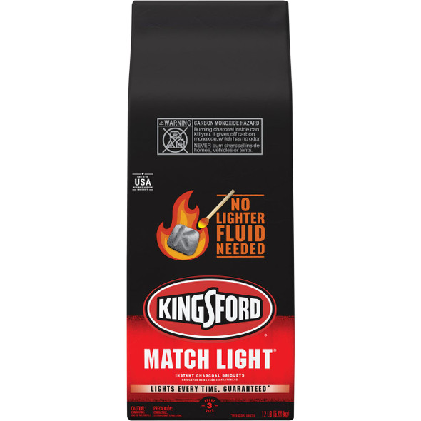 Kingsford Match Light 12 Lb. Briquets Charcoal 32090 865250