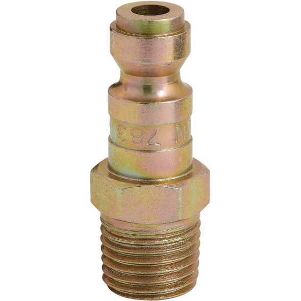 Milton 1/4 In. FMPT Steel-Plated T-Style Plug S-783
