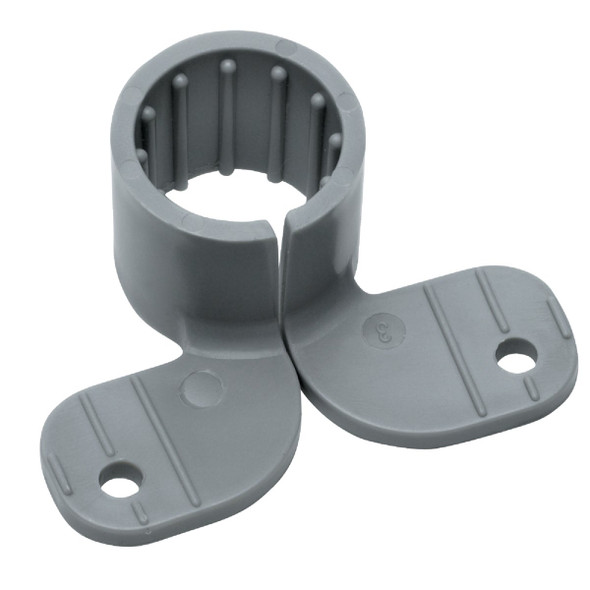 Oatey Suspension 1/2 In. Plastic Nail-On Pipe Clamps, (6-Pack) 33914