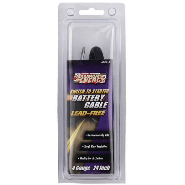 Road Power 24 In. 4 Gauge Switch-to-Start Battery Cable SS24-4 577391