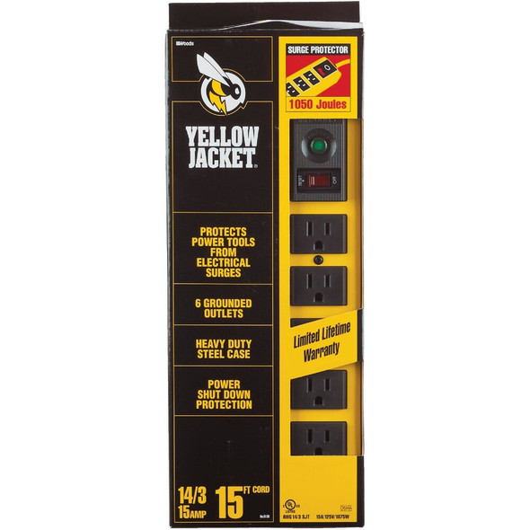 Yellow Jacket 6-Outlet Surge Strip 5138N 556319