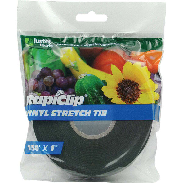 Rapiclip 1 In. W. x 150 Ft. L. Heavy-Duty Vinyl Stretch Tie 845