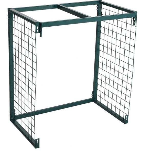 T-Post 18 In. W. Square Tubular Steel Display Rack 745345