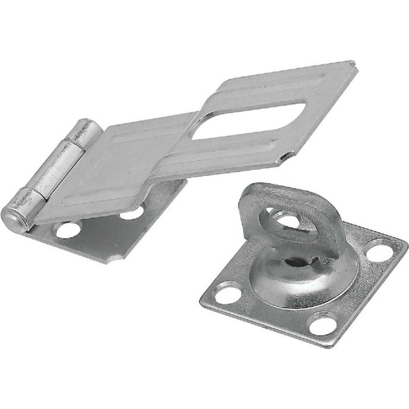 National Hardware 4-1/2 In. Zinc Swivel Safety Hasp N102-921