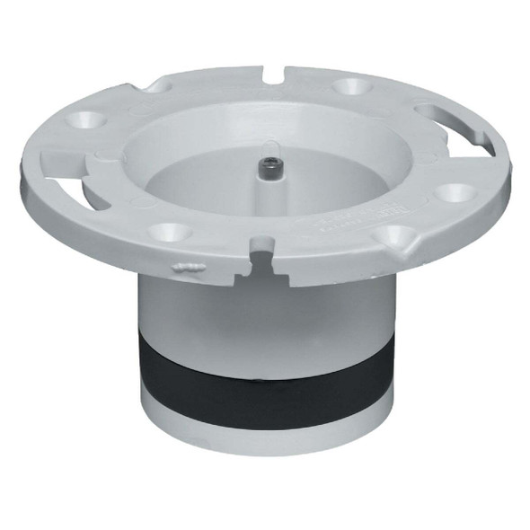 Oatey 4 In. Schedule 40 DWV Replacement PVC Closet Flange 43539