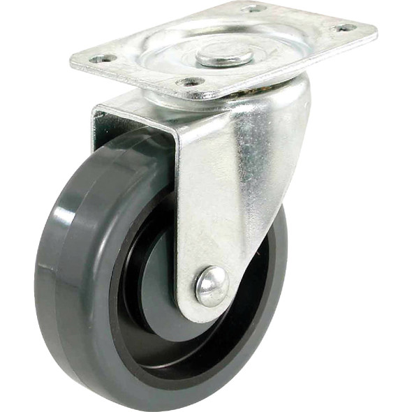 Shepherd Hardware 4 In. Medium-Heavy-Duty Polypropylene Swivel Plate Caster 9784