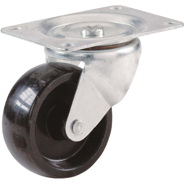 Shepherd Hardware 2-1/2 In. General-Duty Polypropylene Swivel Plate Caster 9393