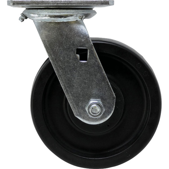 Shepherd Hardware 6 In. Medium-Heavy-Duty Polypropylene Swivel Plate Caster 3124