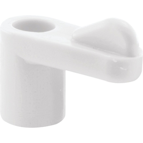 Prime-Line 3-8 In. White Swivel Plastic Screen Clips with Screws (12 Count) PL7774 262799