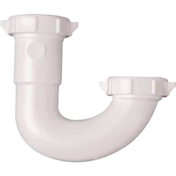 Keeney 1-1/2 In. or 1-1/4 In. White Plastic J-Bend 10400WK