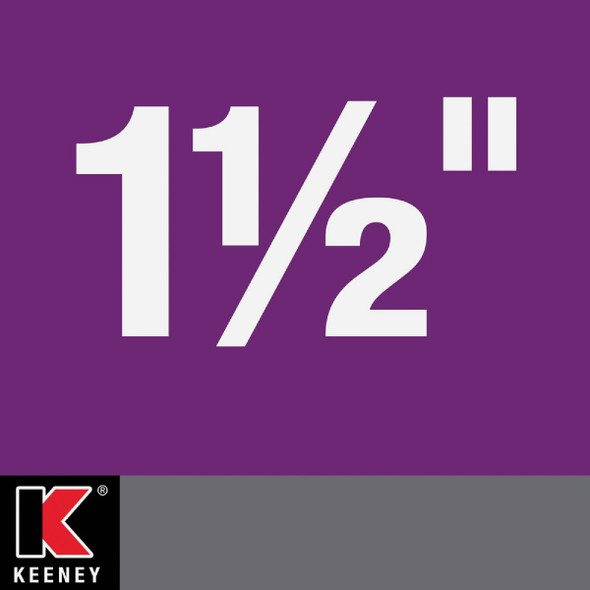 Keeney 1-1/2 In. x 12 In. White Plastic Extension Tube