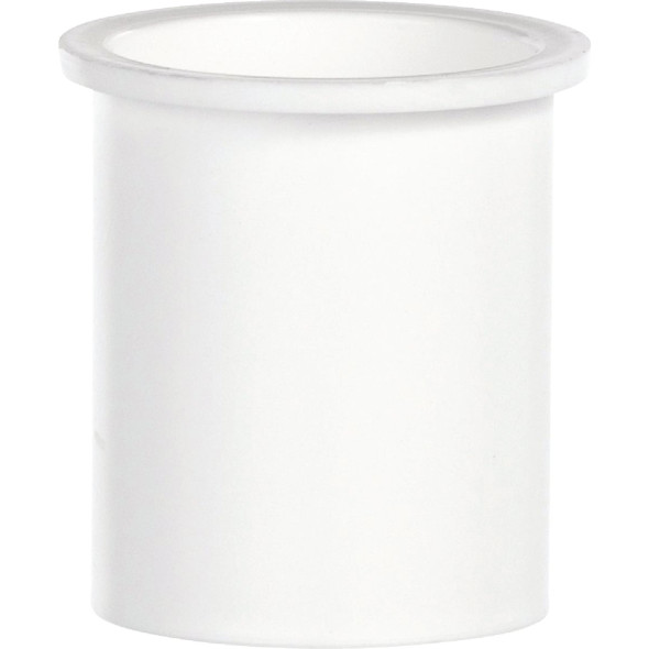 Keeney 1-1-2 In. x 1 In. White Plastic Hi-Way Insert Flanged Sink Tailpiece 15K 487147