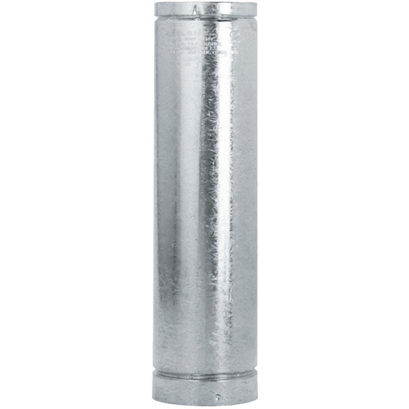 SELKIRK VP Pellet Pipe Type L Insulated 3 In. x 2 Ft. Pellet Stove Pipe 243024