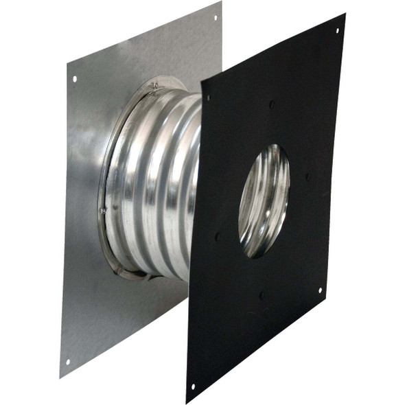 SELKIRK VP Pellet Pipe Type L Insulated 3 In. Pellet Pipe Wall Thimble 243460